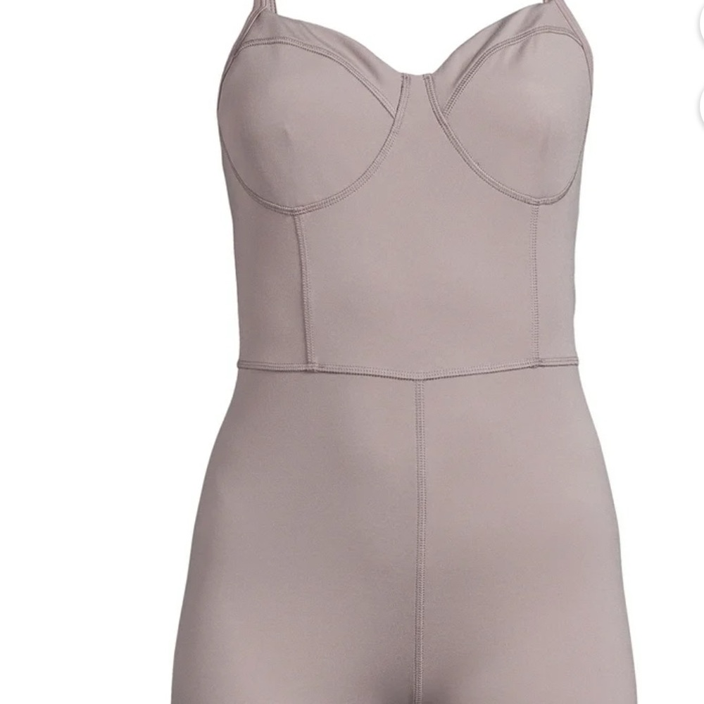 No Boundaries Charcoal Bodysuit